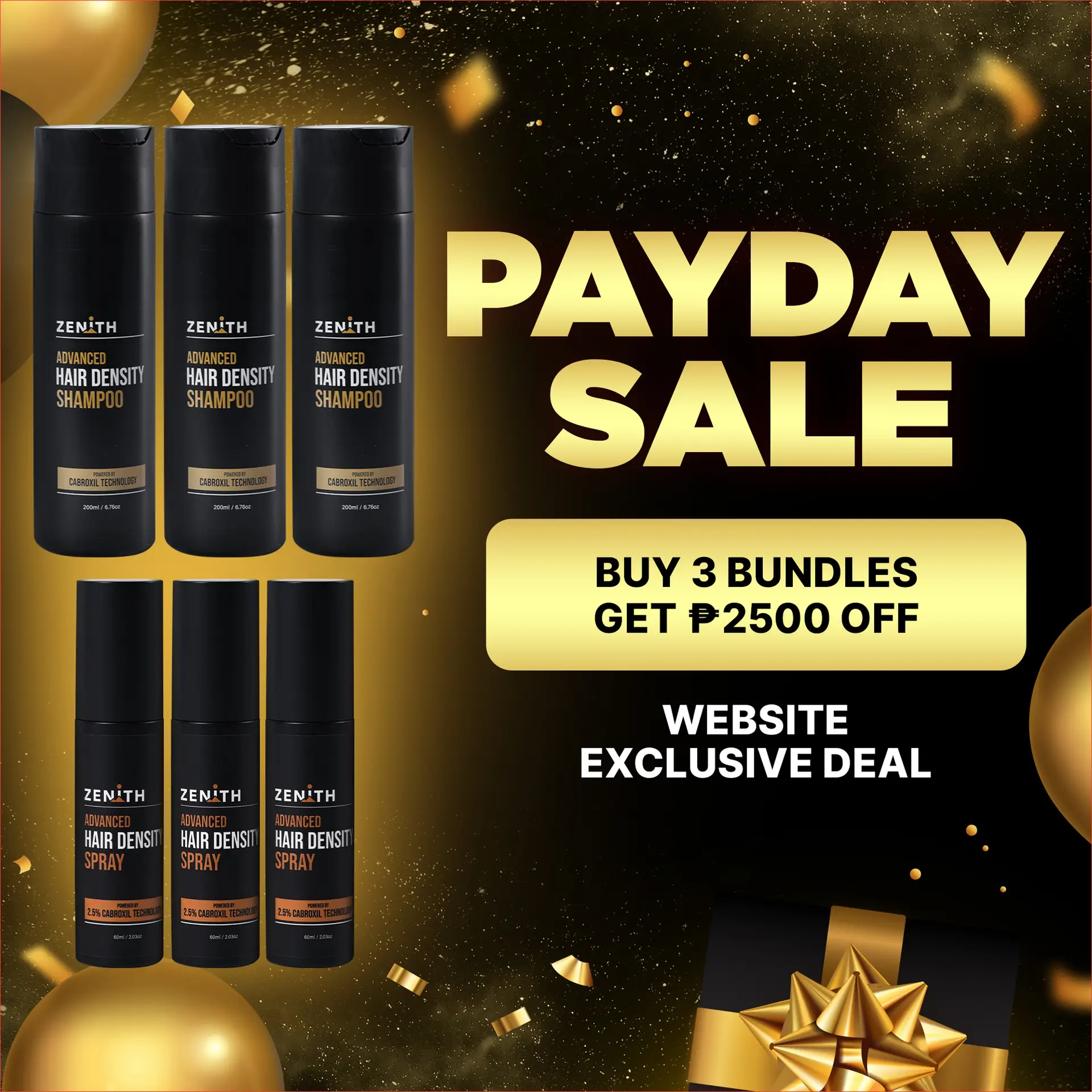 8.30 PayDay Sale Product Pages bundle 3 hair